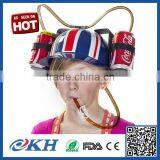 KH Welcome OEM Cute Custom Beer Helmet Drinking Hat thumbnail-1