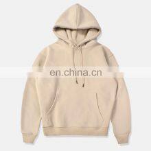 Custom Design High Quality Sublimation Men's Hoodies Custom Logo 100% Cotton Oversized Plain Pullover Thick Heavy Fleece Jumper thumbnail-2