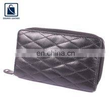 Factory Direct Sale 2022 Exclusive Range Modern Design Nickle Fitting Genuine Leather Women Wallet for Wholesale Purchase thumbnail-2