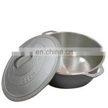 Die Casting Aluminum Non Stick Pot Cookware thumbnail-4