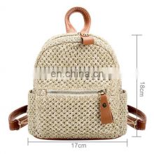 HOT Handwoven Straw Bag backpack Cheap WHolesale Fashion Bags WHolesale in Bulk Vietnam Manufacturer