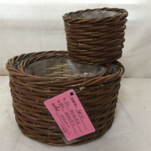 Cheap Empty Wicker Fruit And Gift Basket Without Handle thumbnail-2