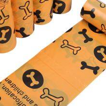 Custom Printed Eco Friendly Dog PooP Bags Factory Compostable Biodegradable Pet Cleaning Bags in Roll thumbnail-5