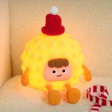 Hot Sale Fruit Durian LED Night Light Kids Baby Bedroom Party Birthday Novelty Gift Lamp Touch Light Silicone Night Light thumbnail-4