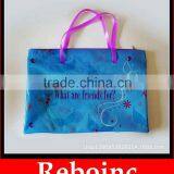 Sport Tote Round Bottom Plastic Pvc Handle Bag With Drawstring