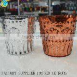 Latest Copper Color Elephant Antique Glass Candle Bowls Unity Candle Holder Quality Choice