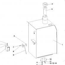 Großhandel mit echten Sanny-Ersatzteilen - Hydrauliköltank-Aggregat 13601695 für sy365 sy395 thumbnail-2
