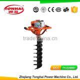 TH-EA6801 52CC Gas Powered Post Hole Digger for Tree Transplanting Post Auger Bit thumbnail-1