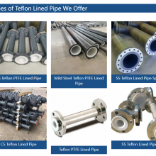 Teflon Coating Service Teflon Lined Pipe Manufacturer Teflon Corrosion-resistant Transport Pipeline thumbnail-5