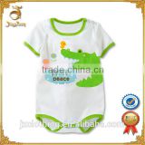 New design wholesale OEM service free samples softextile baby romper animal baby clothing