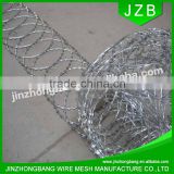 Alibaba China Trade Galvanized Razor Wire BTO-22/CBT-65 ,Razor Barbed Wire with sharp blade