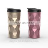 2015 new products Double Wall stainless steel personalized insulated coffee thermos mug