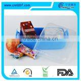 Custom Plastic Treasure Chest Lunch Box/Lunch Box - Cyan - Contents Not Included thumbnail-2