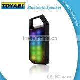 Multi Color Flash LED Wireless Bluetooth Portable Speaker Built in Mirco for Handsfree Suuport FM TF CARD thumbnail-6