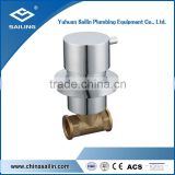brass forged stop valve with zinc handle