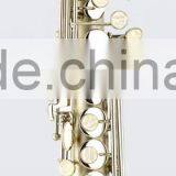 High Grade Soprano Saxophone, Silver Plated thumbnail-1