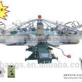 Automatic Garment/T-shirt/Fabric/Textile/Clothes/jute Bag/Non-woven Rotary Silk Screen Printing Machine for Sale thumbnail-1