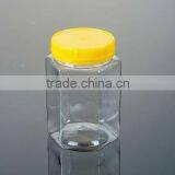 500g Plastic Pet Honey Food Container With Screw Cap FD015