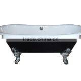 1800mm Classic Double Slipper Cast Iron Bath Tub Quality Choice thumbnail-2