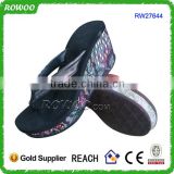 Rowoo name brand high wedge shoes,wedge woman all the styles heel