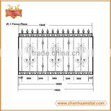 Decorative Wrought Iron Metal Gate Designs thumbnail-2