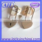AJF Long Shackle Lover's Heart Shape Lock for Valentines Day Promotional Items thumbnail-2