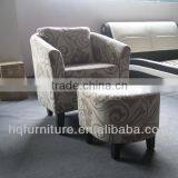 Classical Fabric Tubchair and Stool thumbnail-1