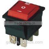 CNGAD KCD2 10A 6pin 250V Electrical Boat Switch(rocker Switch,mini Boat Switch)(KCD2-203N)