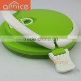 Multilayer Light Surface Round Shape Design Insulation PP Inner Stainless Steel Tiffin Box /bento Box With Air Hole p Handle thumbnail-3