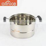Hot Selling 2-tier Chinese Double Boiler Pot With 26/28cm Options and Encapsulated Bottom Steamer Pot thumbnail-6