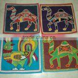 Camel Ethnic Indian Cushion Covers Wholesale