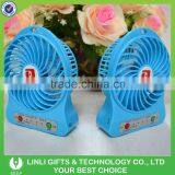 Newest Portable USB Mini Fan Strong Wind Mini Fan Portable Rechargeable Fan thumbnail-1