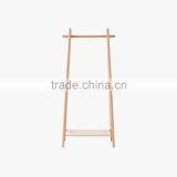 2016 Hanm wooden clothes tree modern clothes hanger simple hallstand