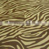 Coffee Zebra Stripe Mesh Spandex Nylon 4070 Elastic Denim Sofa Cover Fabric thumbnail-5