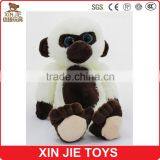 White Plush Big Eyes Orangutan Toy Lovely Good Quality Stuffed Orangutan Toy Manufactuer Soft Orangutan Toy for Kids