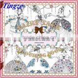 2015 New Arrive Hand-painted Secret Garden Series Fairy Tale Coloring Book for Adult thumbnail-1
