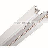 2 lines aluminum track rail for led track lights- 1meter/1.5M/2M/3M available,white/siliver/black for option