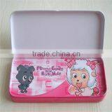 Classic Picture Printing Lower Price Metal Pencil Tin Box
