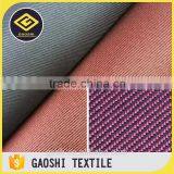 Factory Price 100 Polyester PVC Coated Two Tone Twill Fabric for Bag and Luggage