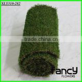 20mm height, green colors with curlve yarn below, monofilament gras yarn, artificial grass india