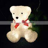 New Products 2016 Promotional Flash Led Light, LED Motif Light, Acrylic Bear Christmas Lights thumbnail-2