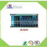 Rohs Transparent Cash Register Negative Lcd Panel With Backlight