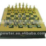 Egyptian Chess /wooden Board/metal Chessman