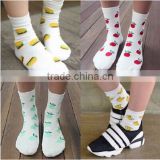 Sport Colored Cotton Student Sock