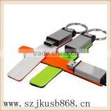 Best Design Good Quality Swivel Leather Usb Flash Stick thumbnail-1