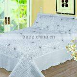 Custom Embroidery Quilt High Quality Embroidery Bedspread