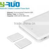 Supplier Ultra-thin 4000mah Power Bank for Iphone 6, Samsung Galaxy s6 thumbnail-2