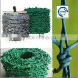 Barbed Wire, Divided Into Galvanized Barbed Wire and PVC Coated Barbed Wire