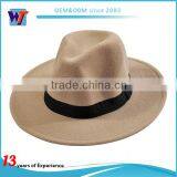 Classic Imported Wool Fedora Hats Mountain Man Felt Hat thumbnail-3
