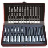 2015 Newest Item-18pcs Metal Socket Bits Set